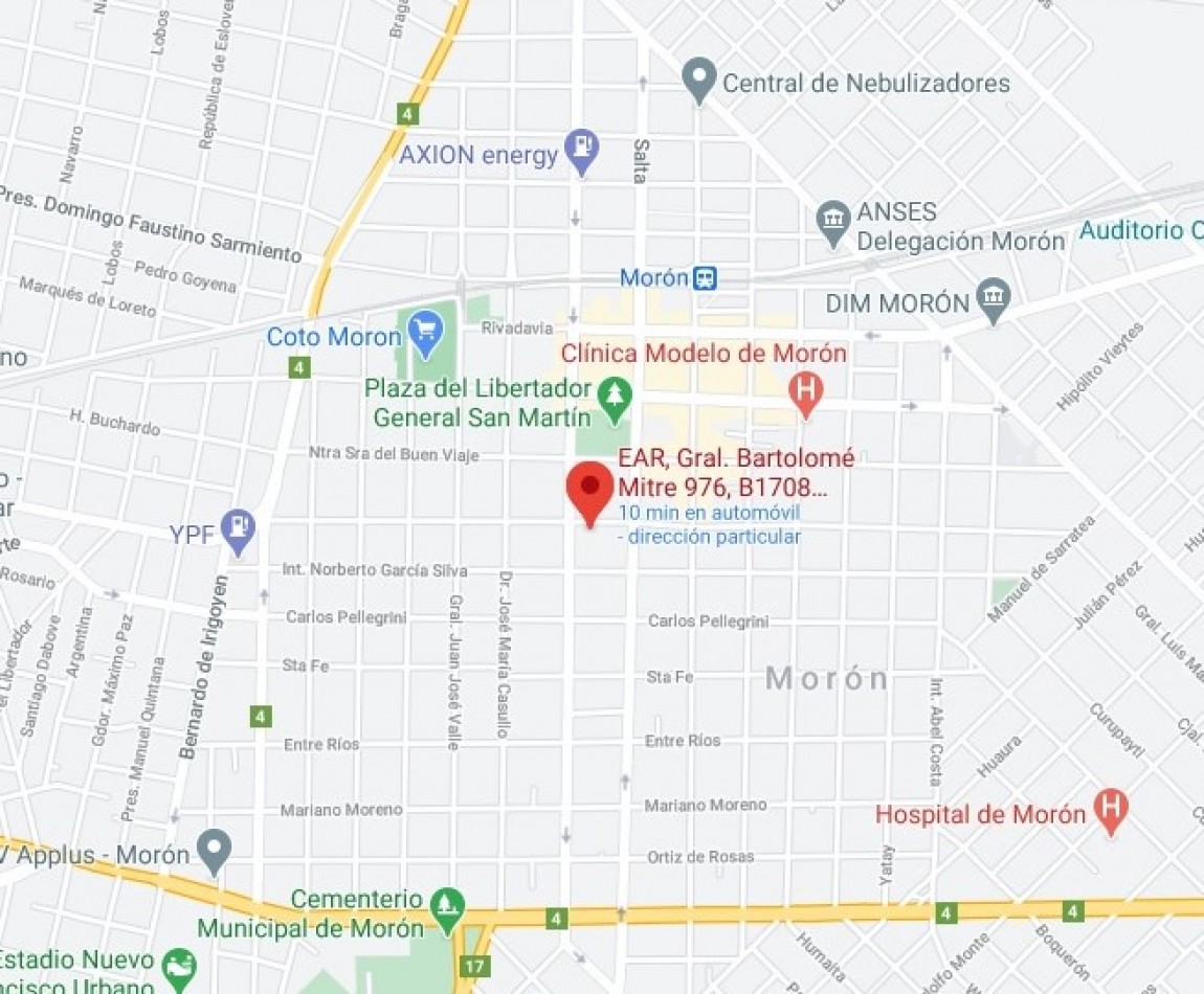 LOCAL RETASADO EN VENTA EN MORON SOBRE LA CALLE MITRE AL 900 