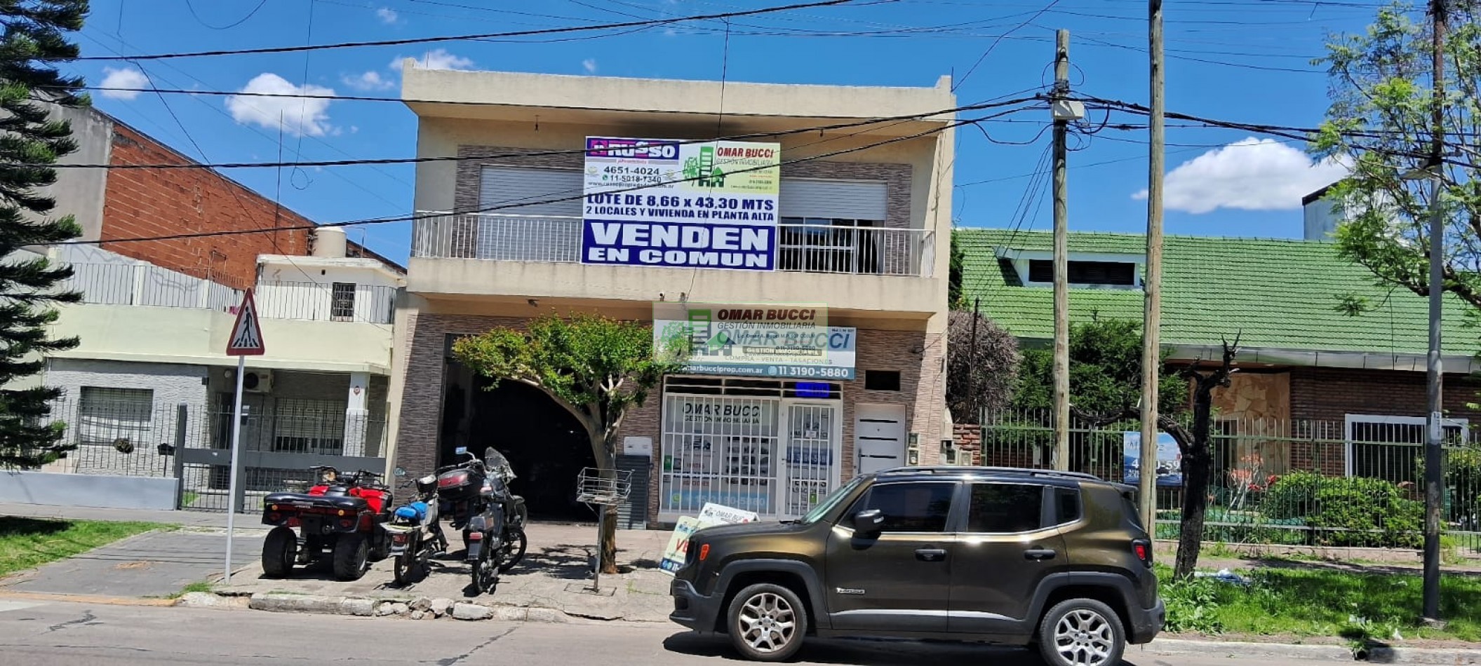 CASA de 4 AMBIENTES, MAS DOS LOCALES, MAS LOTE, EN VILLA LUZURIAGA