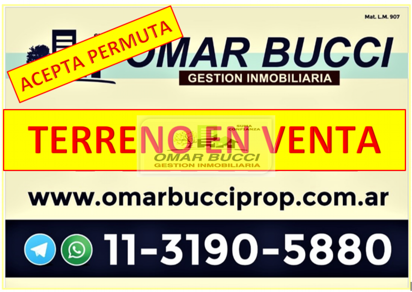 VENDO O PERMUTO TERRENO