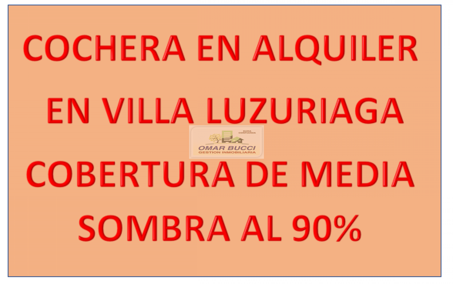 COCHERA PARA MOTO EN ALQUILER EN VILLA LUZURIAGA