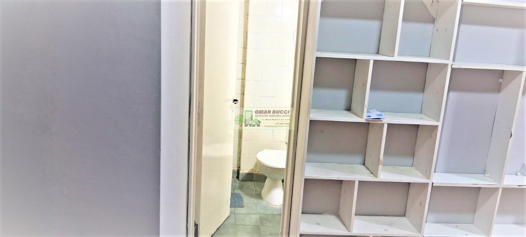 DEPARTAMENTO EN PB, EN RECOLETA, UN AMBIENTE, COCINA SEPARADA CON PATIO PROPIO DE 33 M2 NUEVO PRECIO!