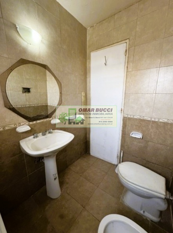 DEPARTAMENTO DE DOS AMBIENTES EN RAMOS MEJIA