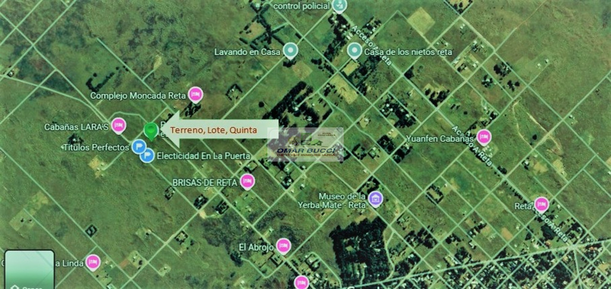 VENDO o PERMUTO TERRENO/ LOTE EN ZONA DE QUINTAS EN BALNEARIO RETA, PARTIDO DE TRES ARROYOS.