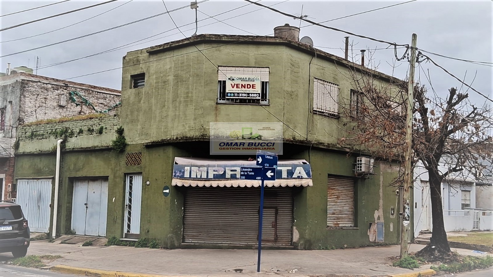 CASA CON LOCAL, 1 PH Y 2 COCHERAS EN VENTA EN LA TABLADA  RETAZADA