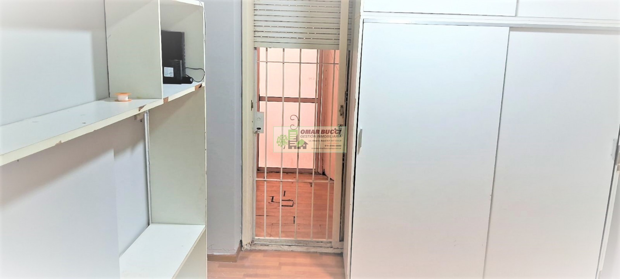 DEPARTAMENTO EN PB, EN RECOLETA, UN AMBIENTE, COCINA SEPARADA CON PATIO PROPIO DE 33 M2 NUEVO PRECIO!
