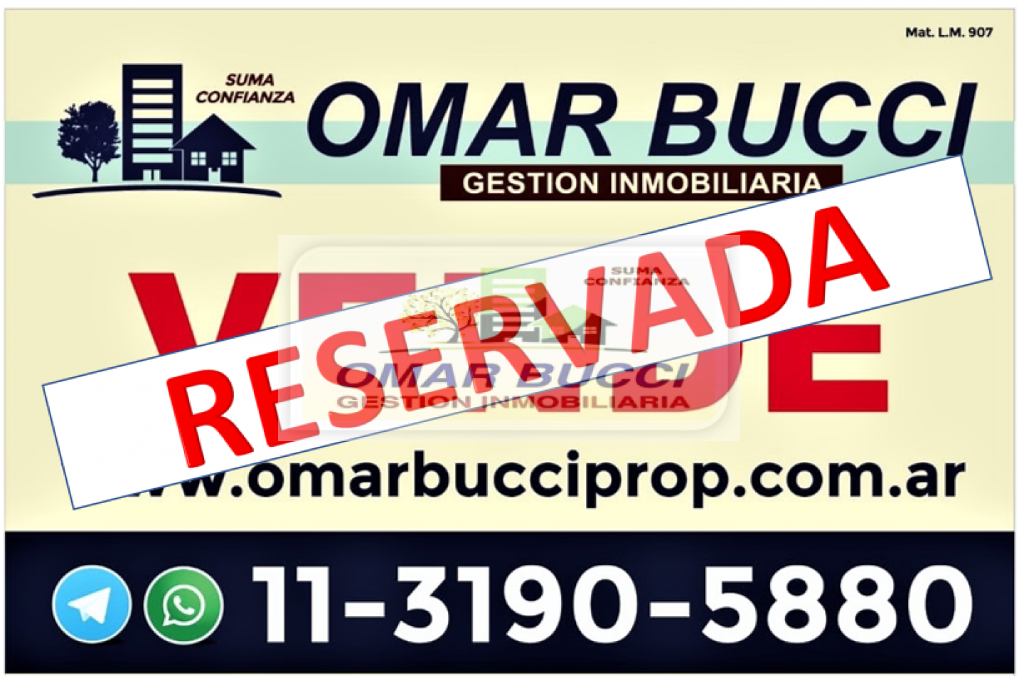 LOCAL/ LOTE EXCELENTE RESERVADA