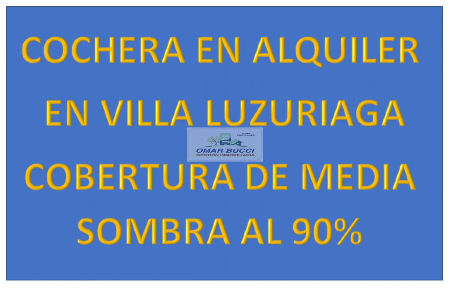 COCHERA PARA MOTO EN ALQUILER EN VILLA LUZURIAGA
