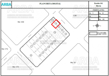 LOTE/ TERRENO DE 154 M2 (LOTE PROPIO) 